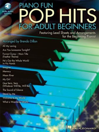 PIANO FUN POP HITS FOR ADULT BEGINNERS + AUDIO ACCESS