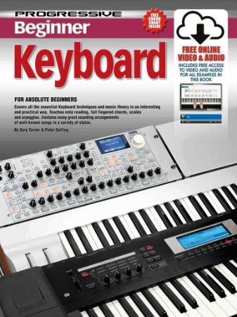 TURNER:PROGRESSIVE BEGINNER KEYBOARD + AUDIO,VIDEO ACCESS