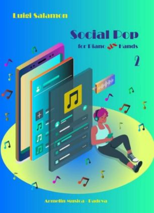 SALAMON:SOCIAL POP FOR PIANO FOR 6 HANDS VOL.2