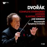 DVORAK:COMPLETE SYMPHONIES,LEGENDS,SLAVONIC DANCES/JOSE SEREBRIER 7CD