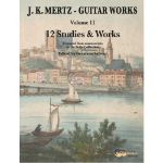 MERTZ:GUITAR WORKS 12 STUDIES & WORKS VOL.11