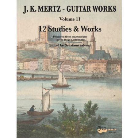 MERTZ:GUITAR WORKS 12 STUDIES & WORKS VOL.11