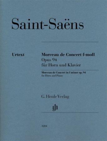 SAINT-SAENS:MORCEAU DE CONCERT F-MOLL OP.94 HORN