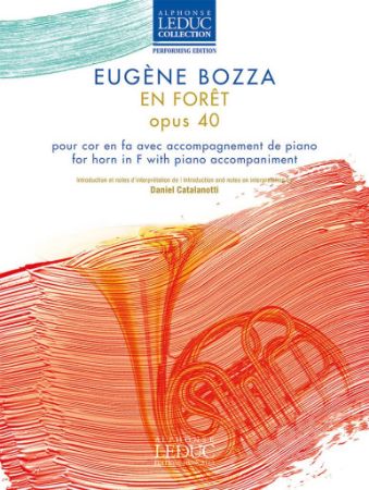 BOZZA:EN FORET OP.40 HORN AND PIANO