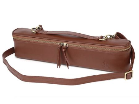 TORBA ZA FLAVTO FLUTERSCOOTER - VEGEA SLIM RJAVA