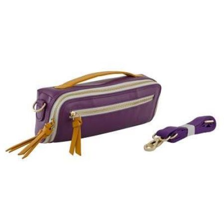 TORBA ZA PIKOLO FLAVTO FLUTERSCOOTER - VIJOLIČNO/ZLATA