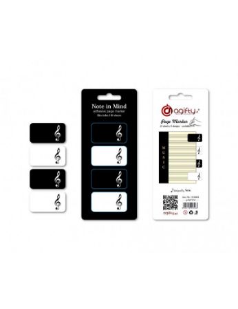 DP OZNAČEVALEC STRANI SAMOLEPILNI ČRNO/BELI