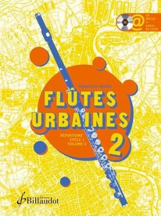 BIDON:FLUTES URBAINES VOL.2 + CD + AUDIO ONLINE