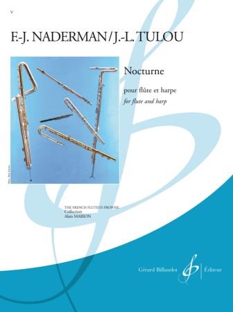 NADERMAN/TULOU:NOCTURNE FLUTE AND HARP