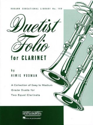 VOXMAN:DUETIST FOLIO FOR CLARINET DUIETS