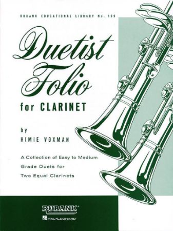 VOXMAN:DUETIST FOLIO FOR CLARINET DUIETS