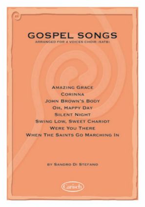 GOSPEL SONGS,4 VOICES CHOIR SATB