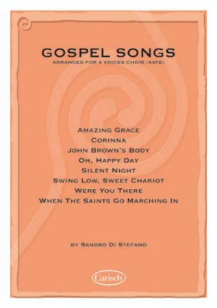 GOSPEL SONGS,4 VOICES CHOIR SATB