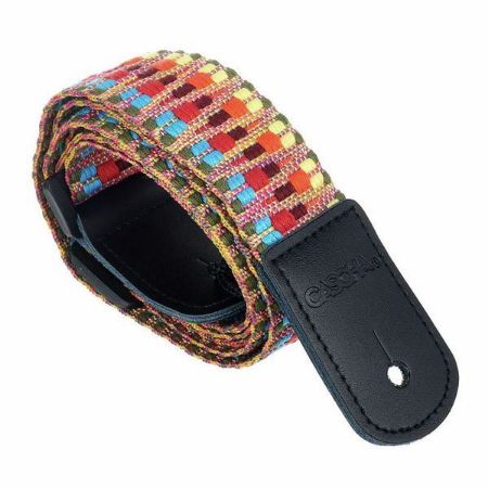 CASCHA PAS ZA UKULELE Ukulele Strap Jacquard - Rainbow