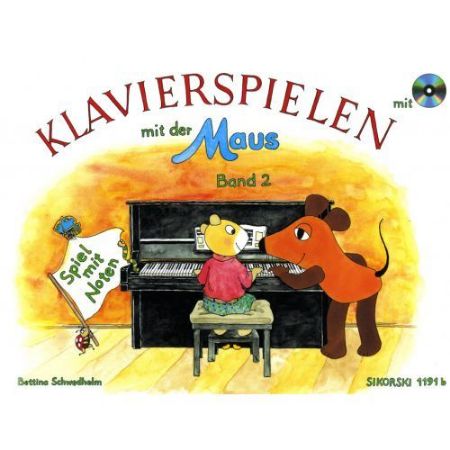 SCHWEDHELM:KLAVIERSPIELEN MIT DER MAUS BAND 2 +CD