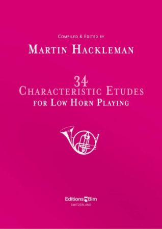HACKLEMAN:34 CHARACTERISTIC ETUDES