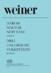 WEINER:DREI UNGARISCHE VOLKSTANZE FUR KLAVIER