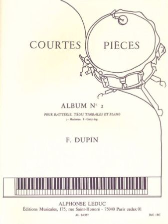 DUPIN:COURTES PIECES ALBUM NR.2