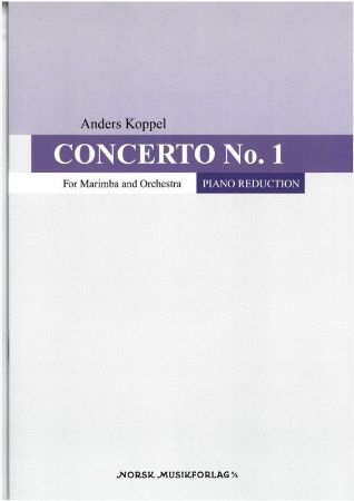 KOPPEL:CONCERTO FOR MARIMBA PIANO RED.