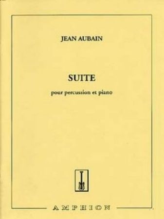 AUBAIN:SUITE POUR PERCUSSION