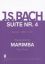 BACH J.S.:SUITE NR.4 BWV 1010 MARIMBA