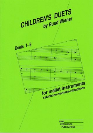 WIENER:CHILDREN'S DUET 1-5,MALLET INS