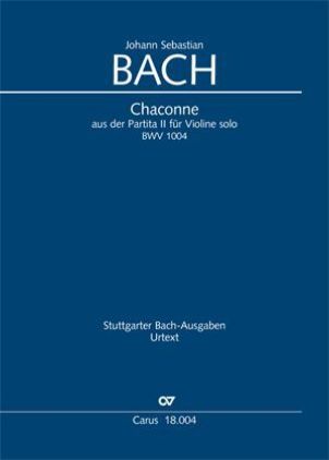 BACH J.S.:CHACONNE AUS PARTITA II BWV 1004