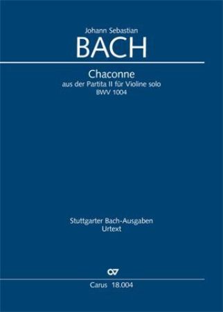 BACH J.S.:CHACONNE AUS PARTITA II BWV 1004