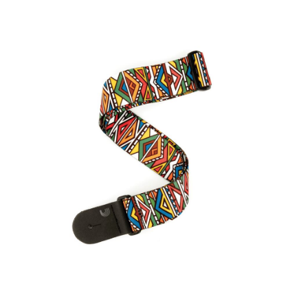PAS ZA KITARO PLANET WAVES Woven Guitar Strap Ndebele