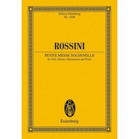 ROSSINI:PETITE MESSE SOLENNELLE STUDY SCORE