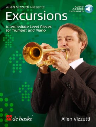 VIZZUTTI:EXCURSIONS TRUMPET AND PIANO + AUDIO ACCESS