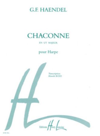HAENDEL:CHACONNE POUR HARPE