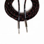 PROEL KABEL J-J BULK100CLU6BR pleten zunanji ovoj črna in rdeča barva