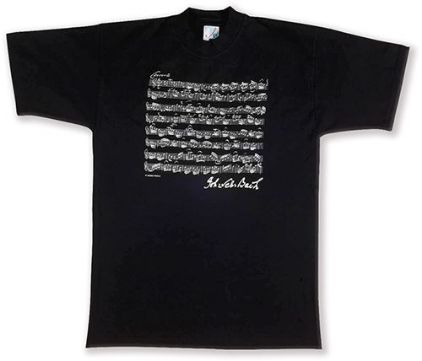 DP MAJICA S KRATKIMI ROKAVI ROKOPIS BACH MEDIUM