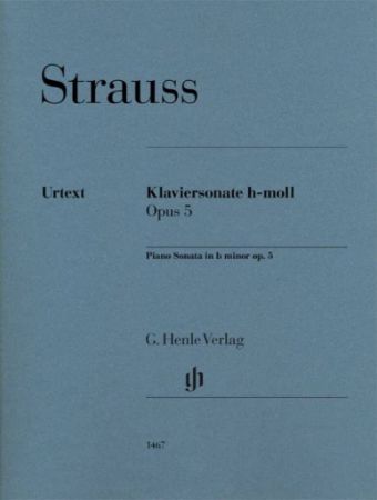 STRAUSS R.:PIANO SONATA OP.5