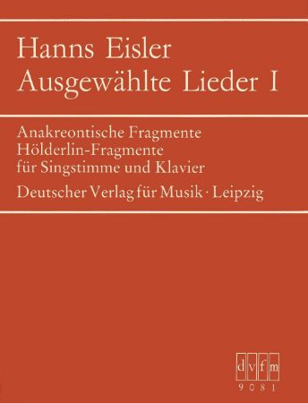 EISLER:AUSGEWAHLTE LIEDER 3