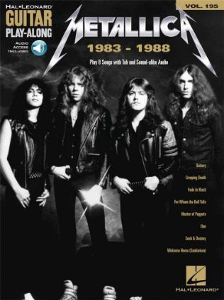 METALICA 1983-1988 PLAY ALONG GUITAR + AUDIO ACCESS