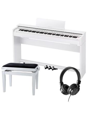 CASIO AP-S200WE CELVIANO SET DIGITALNI PIANINO S STOLOM IN SLUŠALKAMI