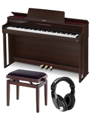 CASIO AP-550BN NEW CELVIANO SET DIGITALNI PIANINO S STOLOM IN SLUŠALKAMI