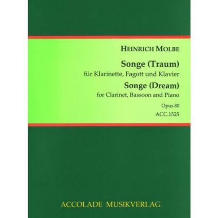 MOLBE:SONGE (DREAM) FOR CLARINET,BASSOON AND PIANO