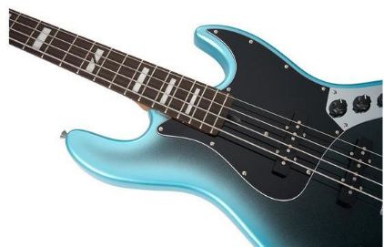 MOOER BAS KITARA MBJ412 Electric Bass Guitar - Dark Blue