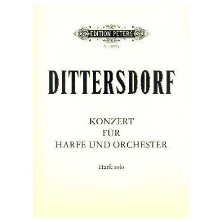 DITTERSDORF:KONZERT A-DUR HARFE SOLO