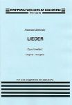 ZEMLINSKY:LIEDER OP.5 HEFTE 2