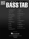 BEST OF BASS TAB RECORDED VERSIONS