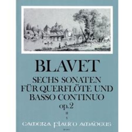 BLAVET:SECHS SONATEN OP.2 VOL.2