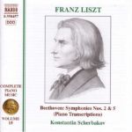LISZT/BEETHOVEN:SYMPHONY NO.2 & 5/SCHERBAKOV PIANO