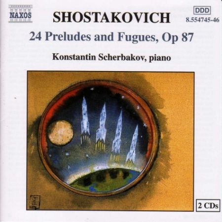 SHOSTAKOVICH:24 PRELUDES AND FUGUES OP.87/SCHERBAKOV 2CD