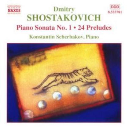 SHOSTAKOVICH:PIANO SONATA NO.1,24 PRELUDES/SCHERBAKOV