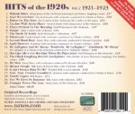 HITS OF 1920 ORIGINAL RECORDINGS VOL.2