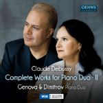 DEBUSSY:COMPLETE WORKS FOR PIANO DUO II/GENOVA & DIMITROV